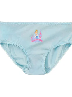 New Character Pink Disney Princess 100% Cotton Briefs 5 Pack