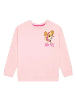 Character Pink PAW Patrol Skye Glitter 100% Cotton Sweatshirt^ Sweatshirts & Hoodies