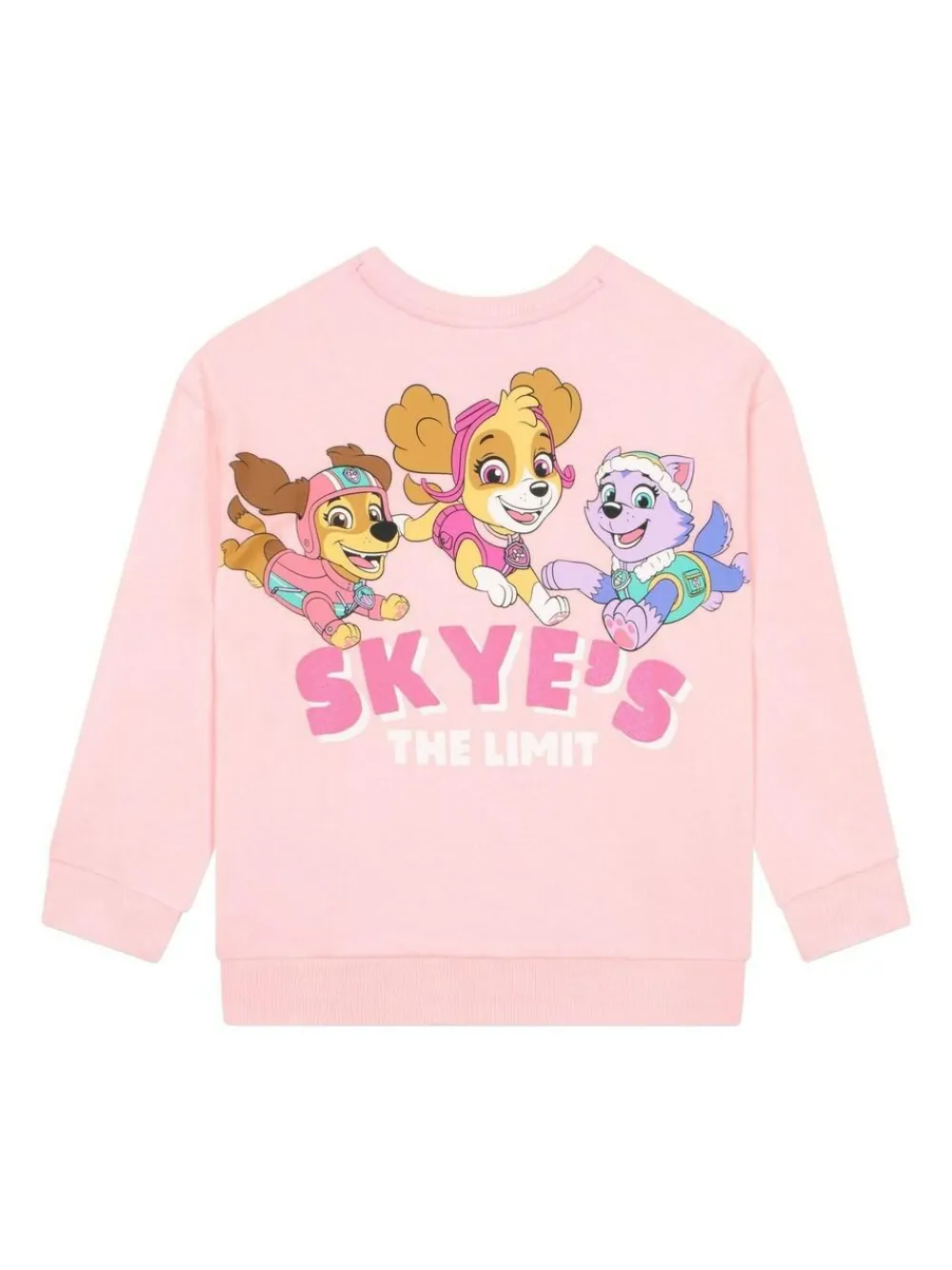 Character Pink PAW Patrol Skye Glitter 100% Cotton Sweatshirt^ Sweatshirts & Hoodies