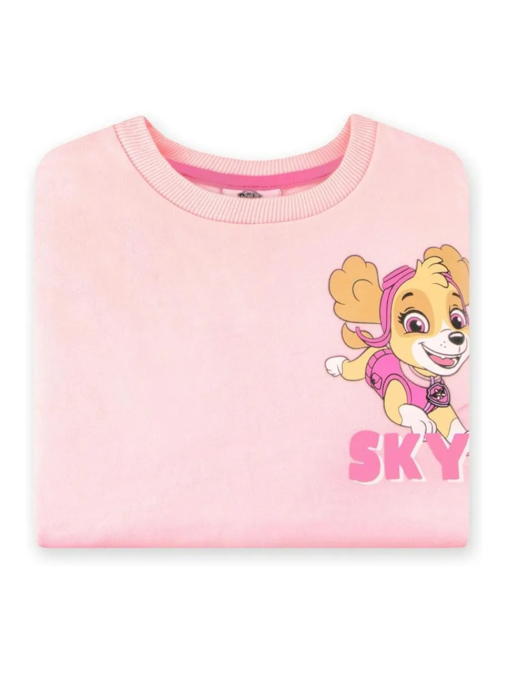 Character Pink PAW Patrol Skye Glitter 100% Cotton Sweatshirt^ Sweatshirts & Hoodies