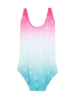 Clearance Character Pink Pokemon Girls Printed Tie Swimsuit