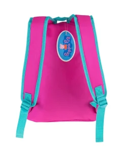 Hot Character Pink Stars and Hearts Peppa Pig Backpack