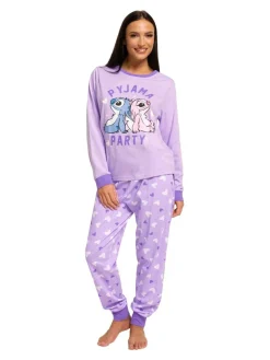 Character Purple Disney Lilo & Stitch Pyjamas^Women Pyjamas