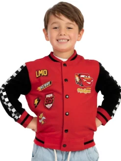Hot Character Red Cars Bomber Jacket