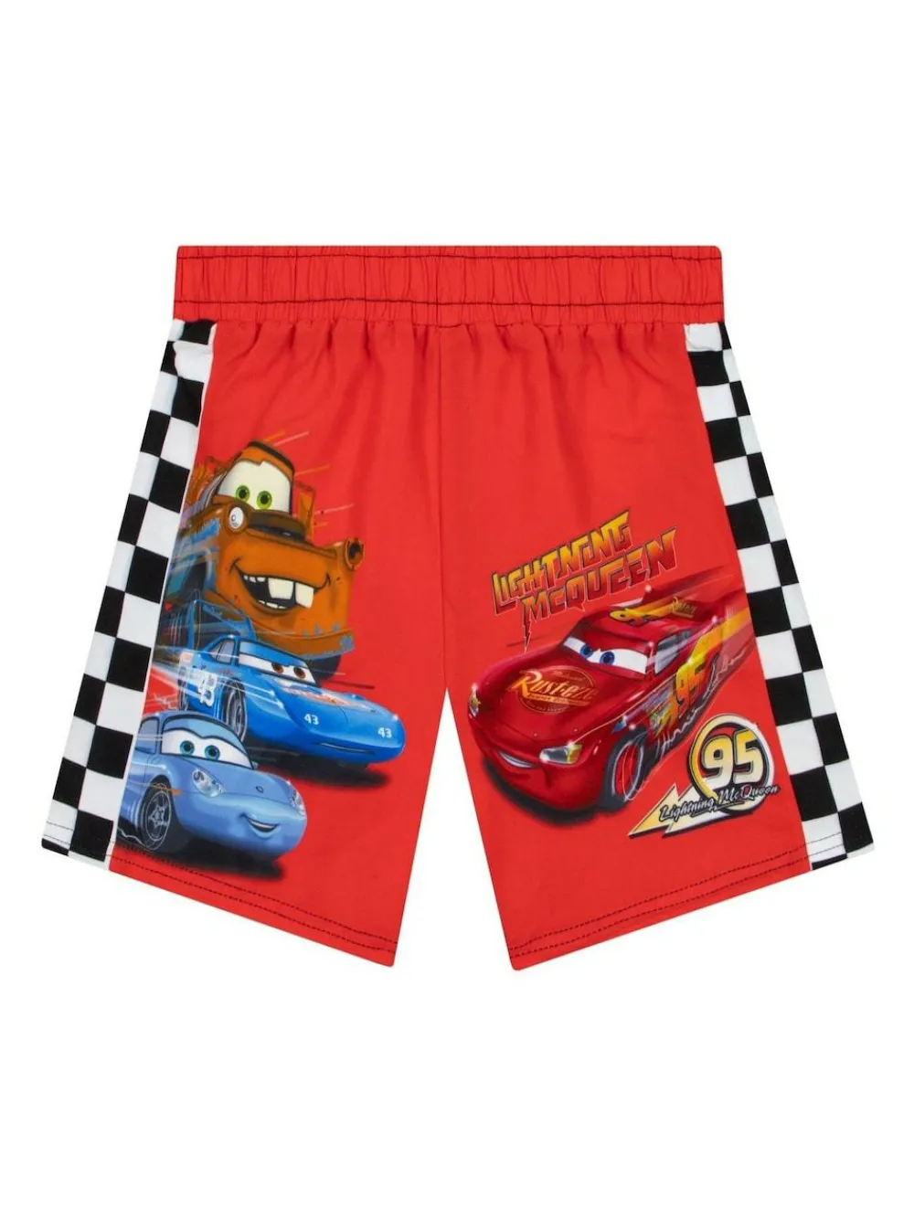 Character Red Disney Cars Lightning McQueen Print Swim Shorts^BOY Swimwear|Swimwear