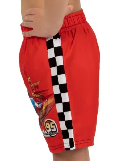 Character Red Disney Cars Lightning McQueen Print Swim Shorts^BOY Swimwear|Swimwear