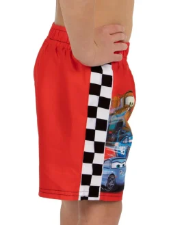 Character Red Disney Cars Lightning McQueen Print Swim Shorts^BOY Swimwear|Swimwear