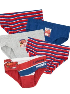 Sale Character Red Disney Cars 100% Cotton Underwears 5 Pack