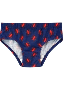 Hot Character Red Spiderman 100% Cotton Underwears 5 Pack