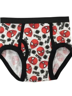 Character Silver Spiderman 100% Cotton Briefs Packs of 5^BOY Underwear