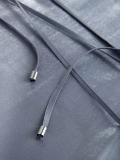 Outlet Next Kaftan Shimmer Maxi Dress Charcoal Blue