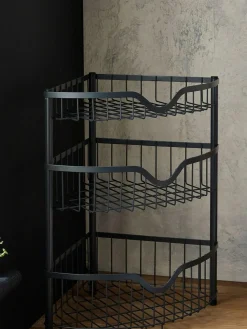 New Next Bronx Corner Storage Caddy Charcoal