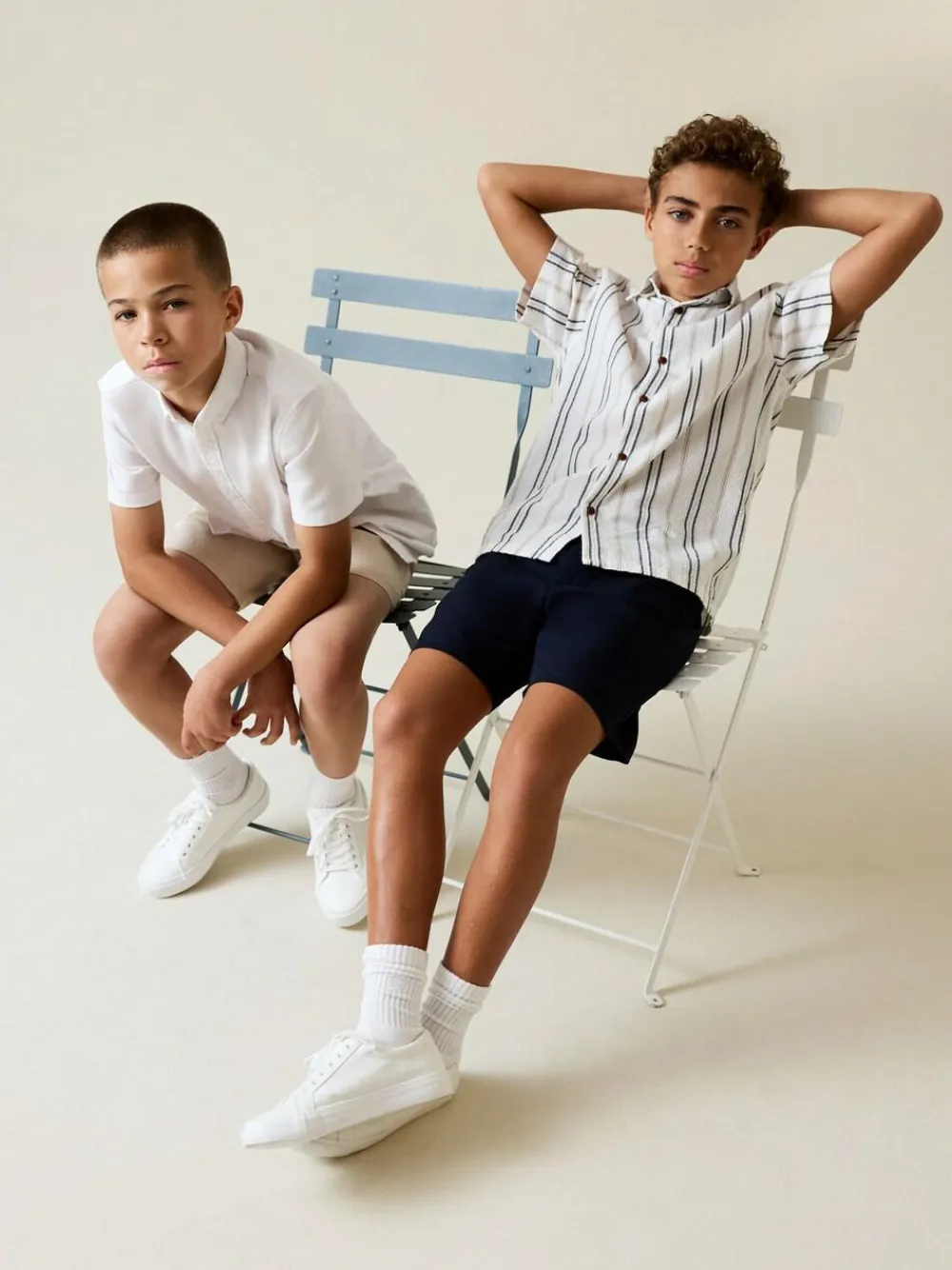 Best Next Charcoal Grey 2 Pack Chino Shorts (3-16yrs)