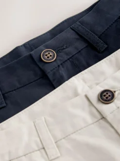 Best Next Charcoal Grey 2 Pack Chino Shorts (3-16yrs)