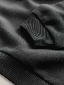 Sale Next Charcoal Grey All-Over Print Crew Neck Sweatshirt (3mths-7yrs)