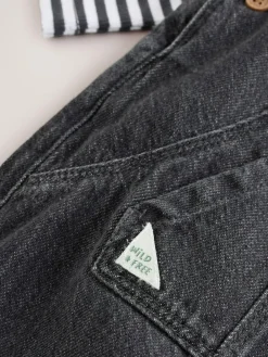 Next Baby Denim Dungarees and Bodysuit Set (0mths-2yrs)^BOY Newborn Clothing|Sets & Co-Ords