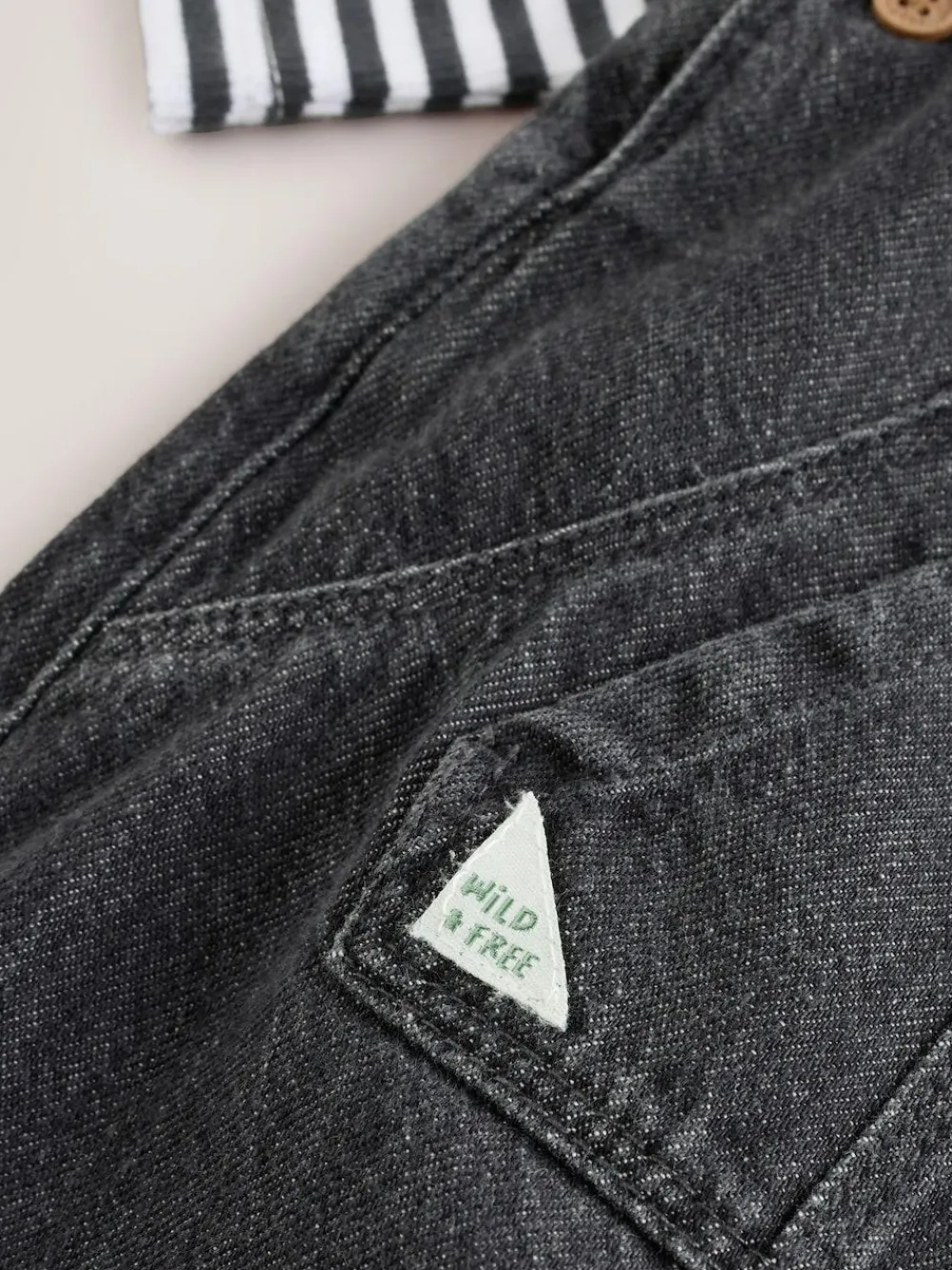 Next Baby Denim Dungarees and Bodysuit Set (0mths-2yrs)^BOY Newborn Clothing|Sets & Co-Ords