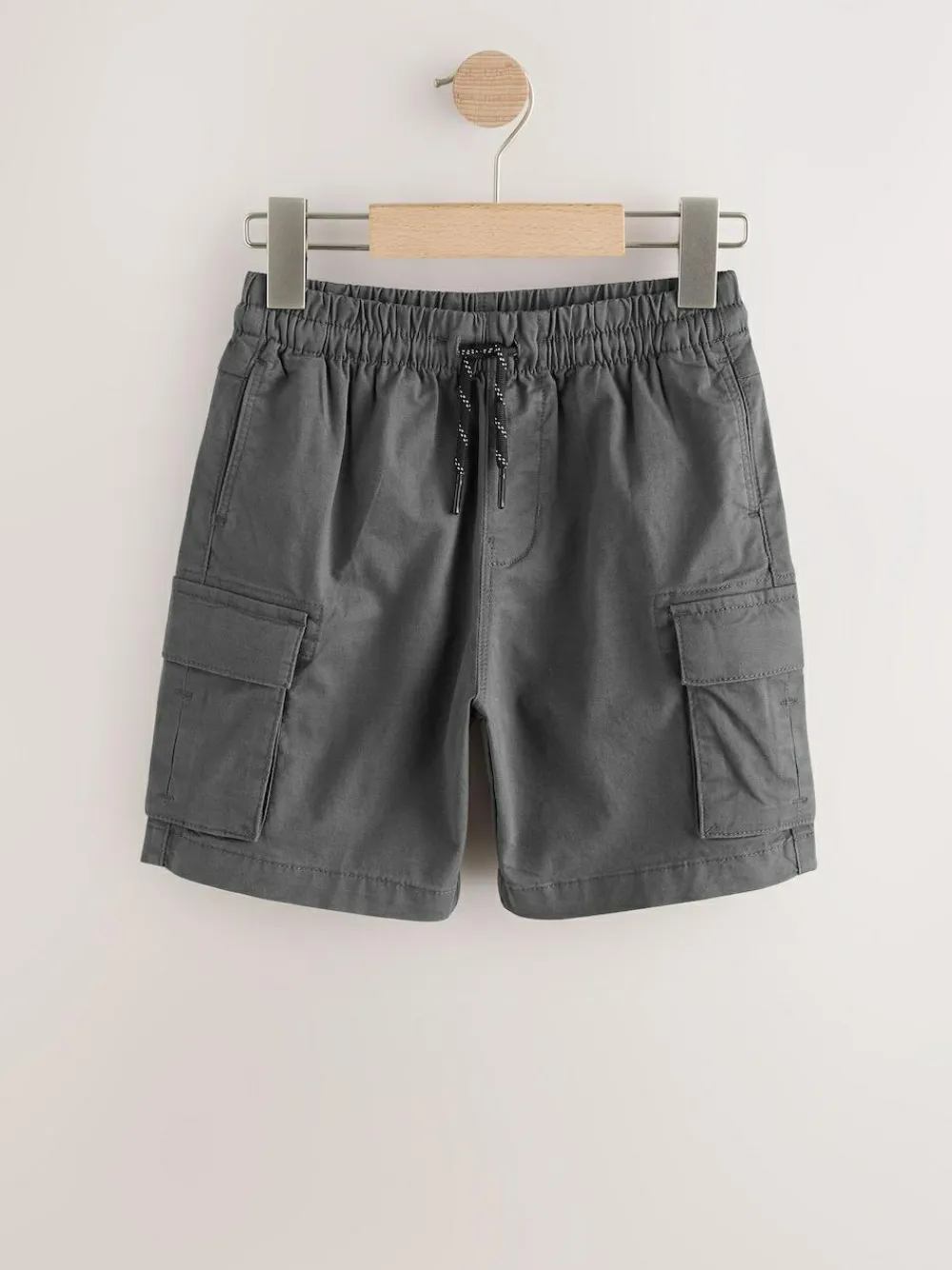 Next Charcoal Grey Cargo Shorts (3-16yrs)^BOY Shorts