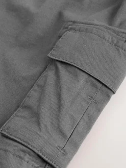 Next Charcoal Grey Cargo Shorts (3-16yrs)^BOY Shorts