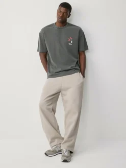 Sale Next Relaxed Fit Artist License T-Shirt Charcoal Grey Hiroshige