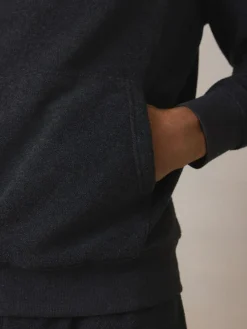 Next Charcoal Grey Hooded Towelling Pyjamas Set^ Nightwear|Pyjamas