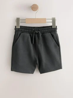 Next Charcoal Grey Jersey Shorts (3mths-7yrs)^BOY Shorts|Shorts
