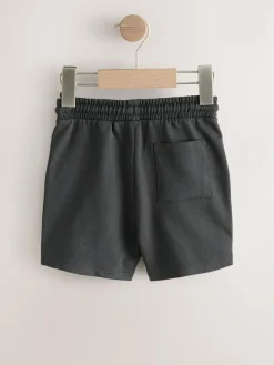 Next Charcoal Grey Jersey Shorts (3mths-7yrs)^BOY Shorts|Shorts