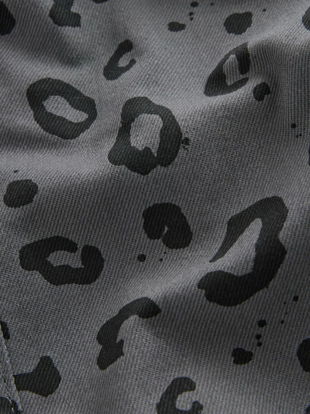 Next Charcoal Grey Leopard Print Printed Pull On Wide Trousers (3mths-7yrs)^BOY Pants & Leggings|Joggers