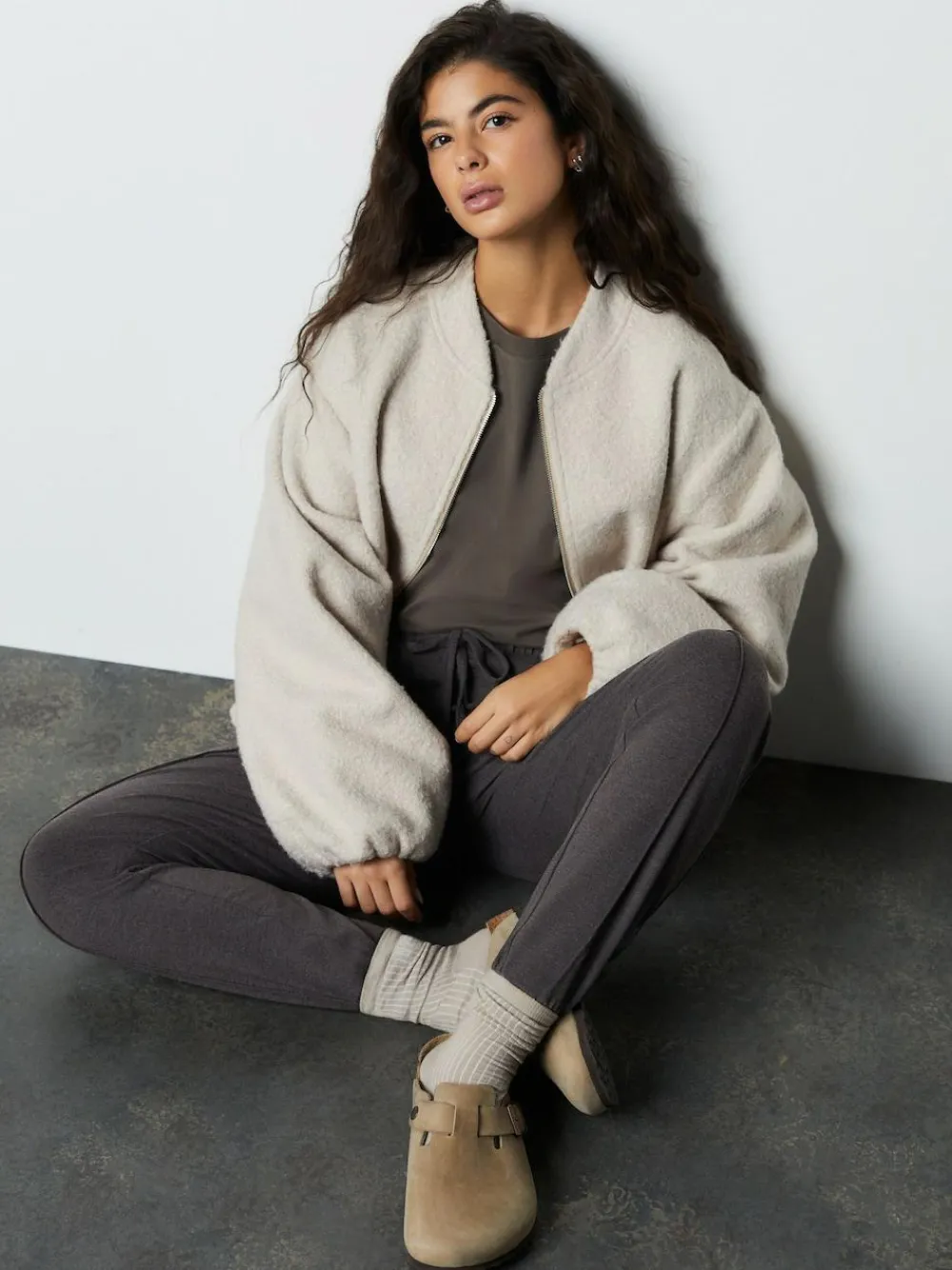 Discount Next Jersey Joggers Charcoal Grey Marl