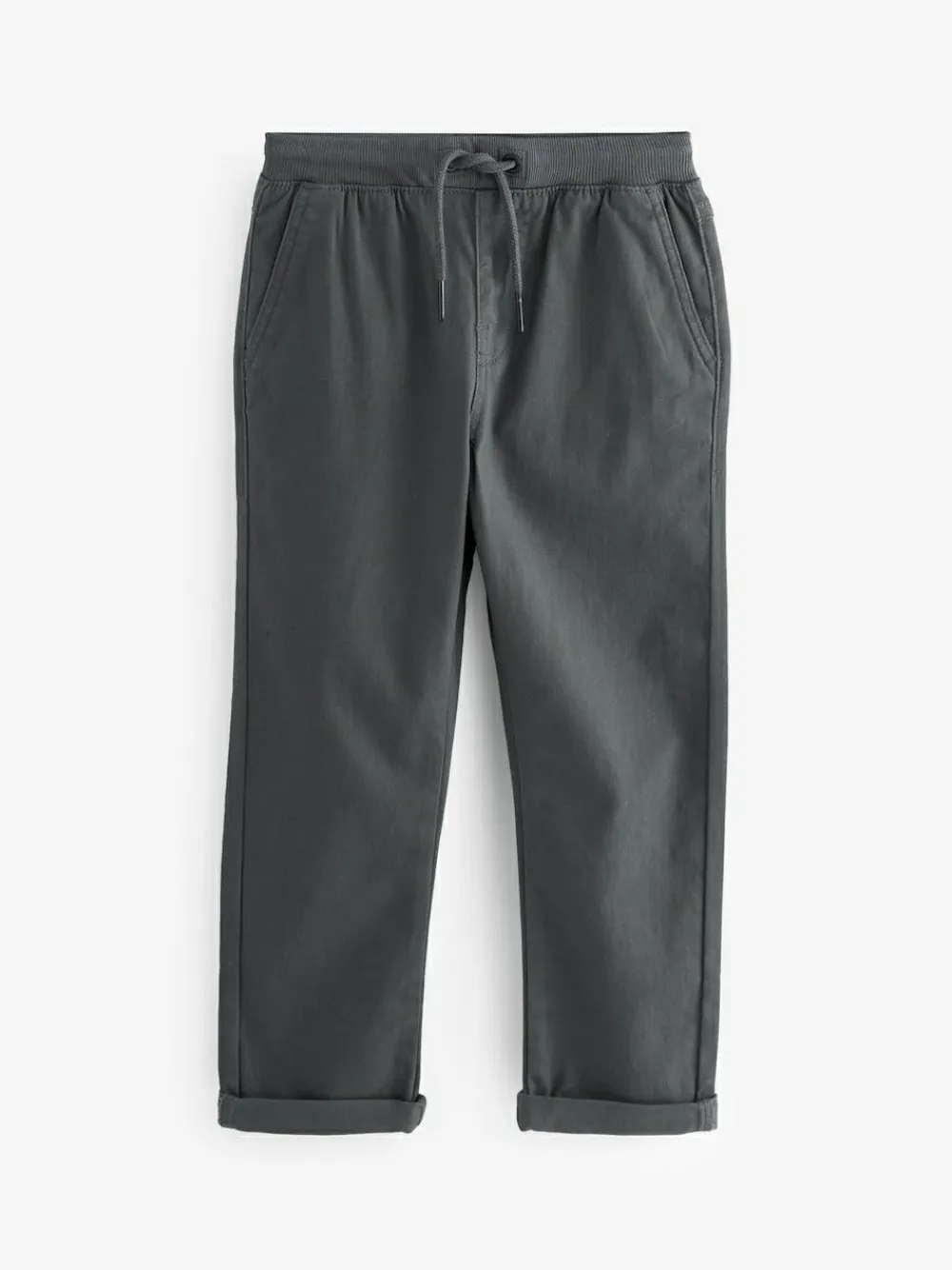 Next Regular Fit Rib Waist Pull-On Trousers (3-16yrs)^BOY Joggers|Pants & Chinos