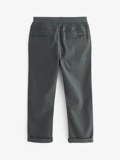 Next Regular Fit Rib Waist Pull-On Trousers (3-16yrs)^BOY Joggers|Pants & Chinos