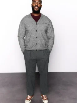 Next Regular Fit Smart Brushed Cotton Textured Trousers^ Occasionwear|Pants & Chinos