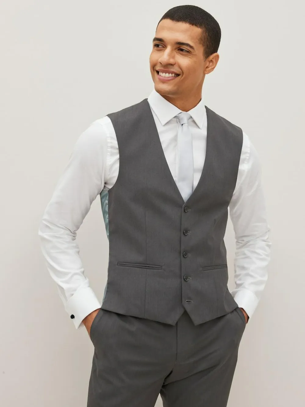 Next Regular Fit Waistcoat^ Vests