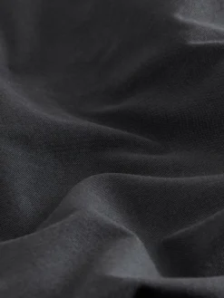 Outlet Next Charcoal Grey Regular Fit Long Sleeve Oxford Shirt