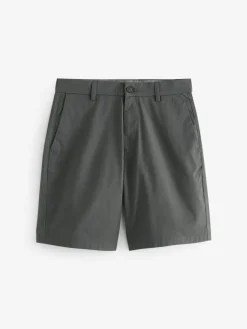 Outlet Next Relaxed Fit Stretch Chinos Shorts Charcoal Grey