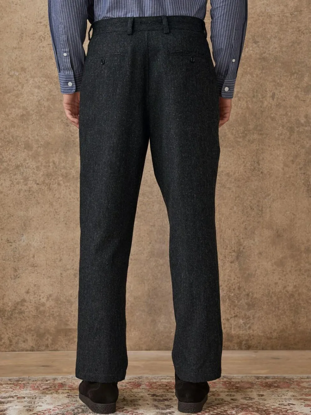 Next Relaxed Fit Wool Blend Suit Trousers^ Pants & Chinos