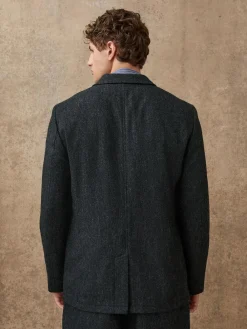 Next Relaxed Fit Wool Blend Suit Jacket^ Blazers & Formal Jackets|Grey Suits