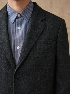 Next Relaxed Fit Wool Blend Suit Jacket^ Blazers & Formal Jackets|Grey Suits