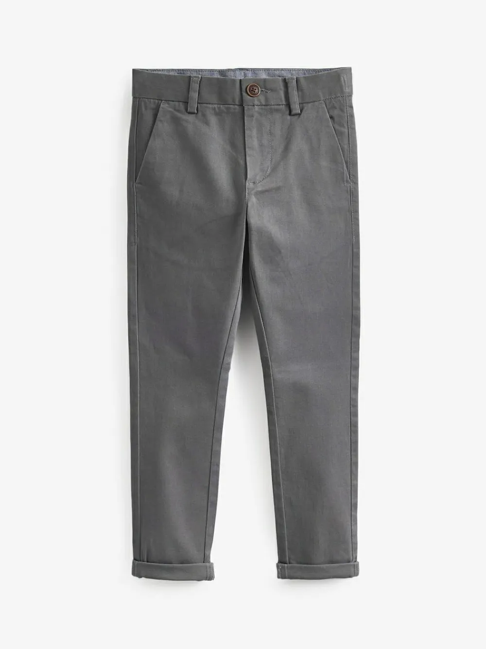 Discount Next Charcoal Grey Skinny Fit Stretch Chino Trousers (3-17yrs)