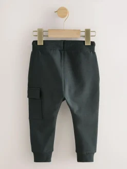 Next Charcoal Grey Skinny Utility Joggers (3mths-7yrs)^BOY Pants & Leggings|Jeans & Joggers