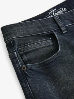 Next Charcoal Grey Slim Fit Authentic Stretch Denim Jeans^ Jeans|Jeans