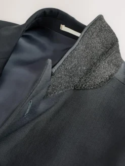 Outlet Next Slim Fit Slim Fit Motion Flex Wool Blend Suit Jacket Charcoal Grey