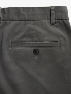 Outlet Next Charcoal Grey Slim Fit Stretch Chinos Shorts