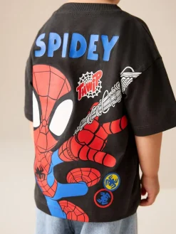 Next Marvel Short Sleeve Cotton T-Shirt (3mths-8yrs)^BOY Tops|T-Shirts