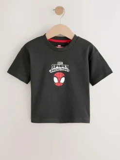 Next Marvel Short Sleeve Cotton T-Shirt (3mths-8yrs)^BOY Tops|T-Shirts