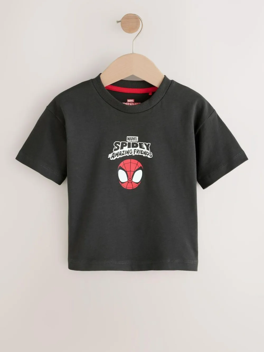 Next Marvel Short Sleeve Cotton T-Shirt (3mths-8yrs)^BOY Tops|T-Shirts