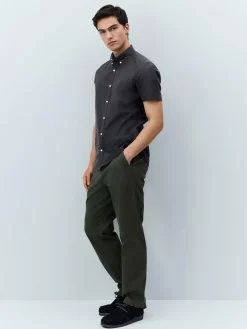 Next Stretch Oxford Short Sleeve Shirt^ Shirts