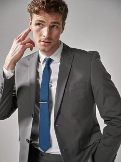Next Tailored Fit Two Button Suit Jacket^ Grey Suits