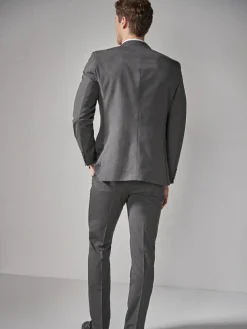 Next Tailored Fit Two Button Suit Jacket^ Grey Suits