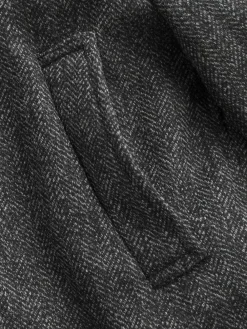 Next Wool Blend Mock Gilet Herringbone Padded Coat^ Coats & Jackets|Coats & Jackets